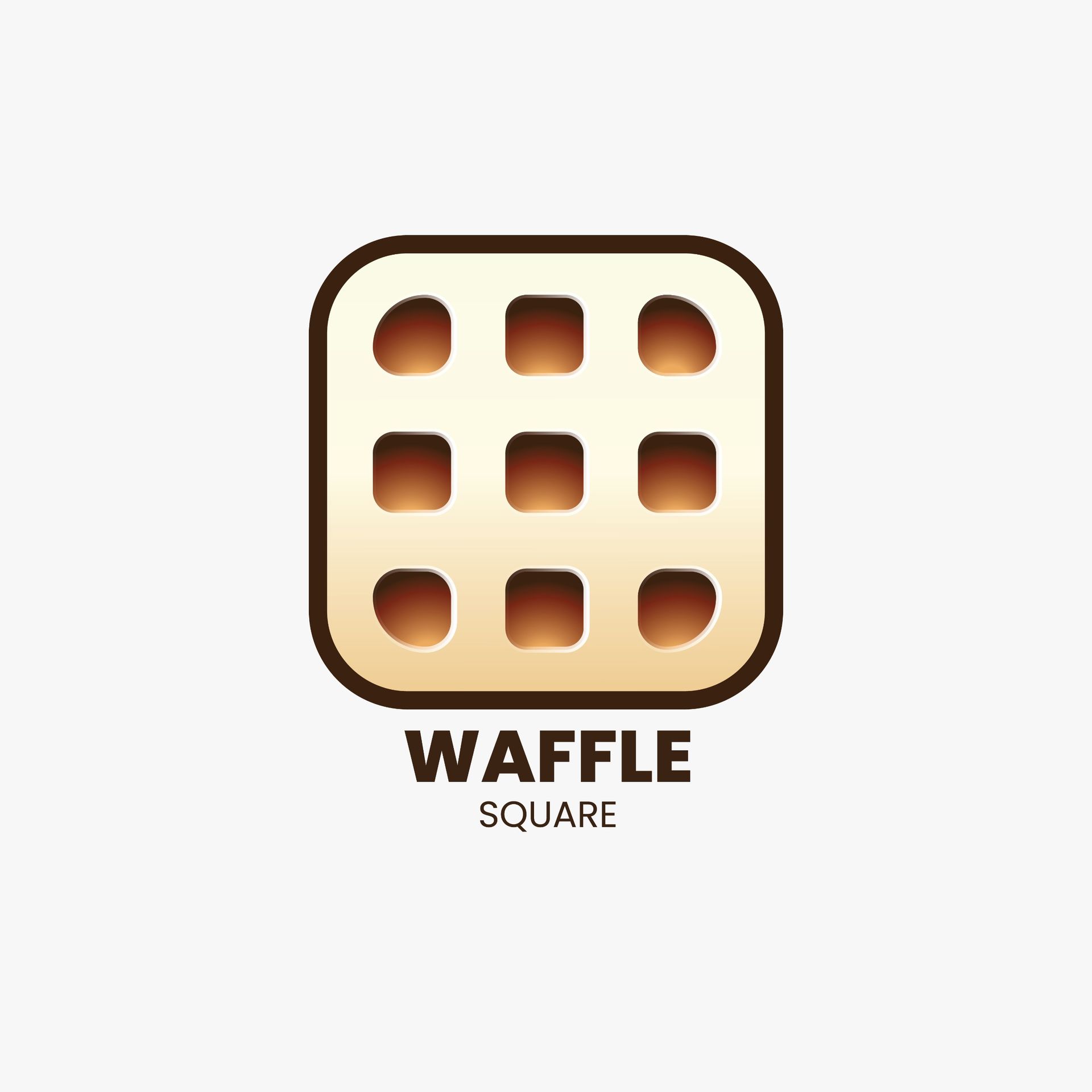 Waffle square
